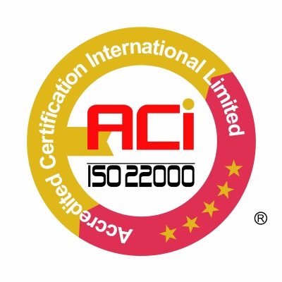 ISO 22000:2005 食品安全管理体系证书徽章